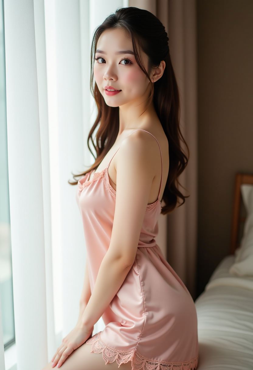 雾感亚麻灰人物造型幕后画面